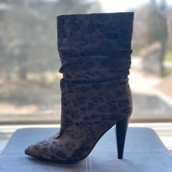Iro canvas animal print boots. Size 38 - Picture 4 of 5